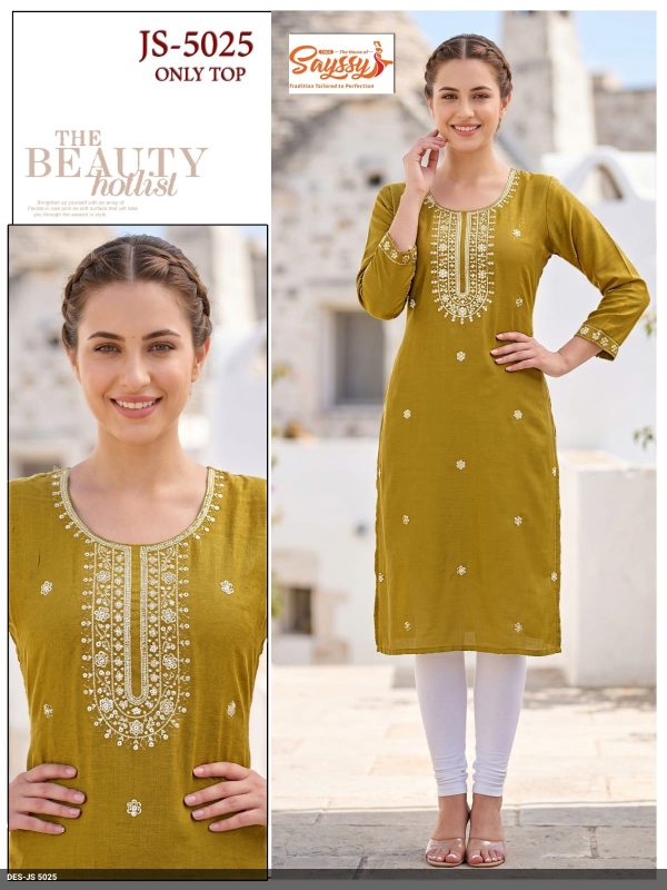 JS 5025 Mustard Yellow
