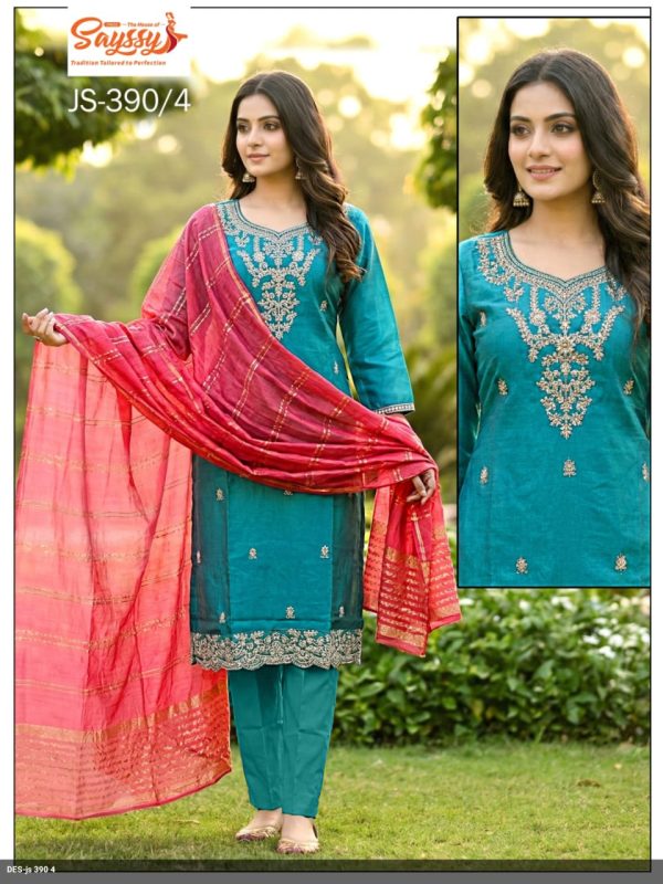 JS-390-4 Teal Blue