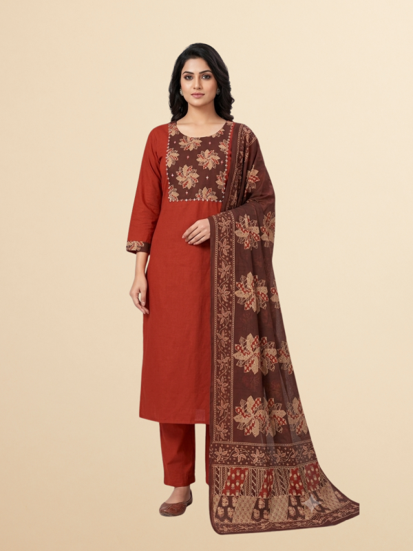 JS 1031 5 Rust With Brown