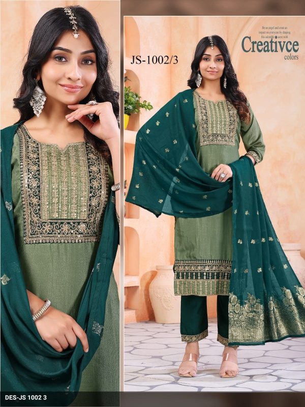 JS 1002 3 Pista Green