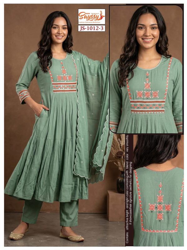 JS 1012 3 Light Green