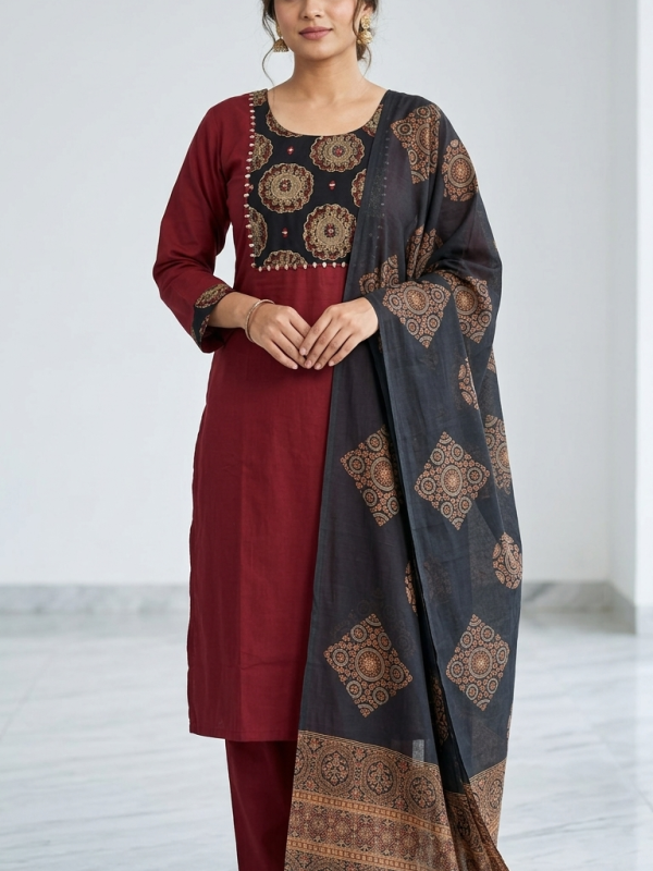 JS 1031 4 RED With Black