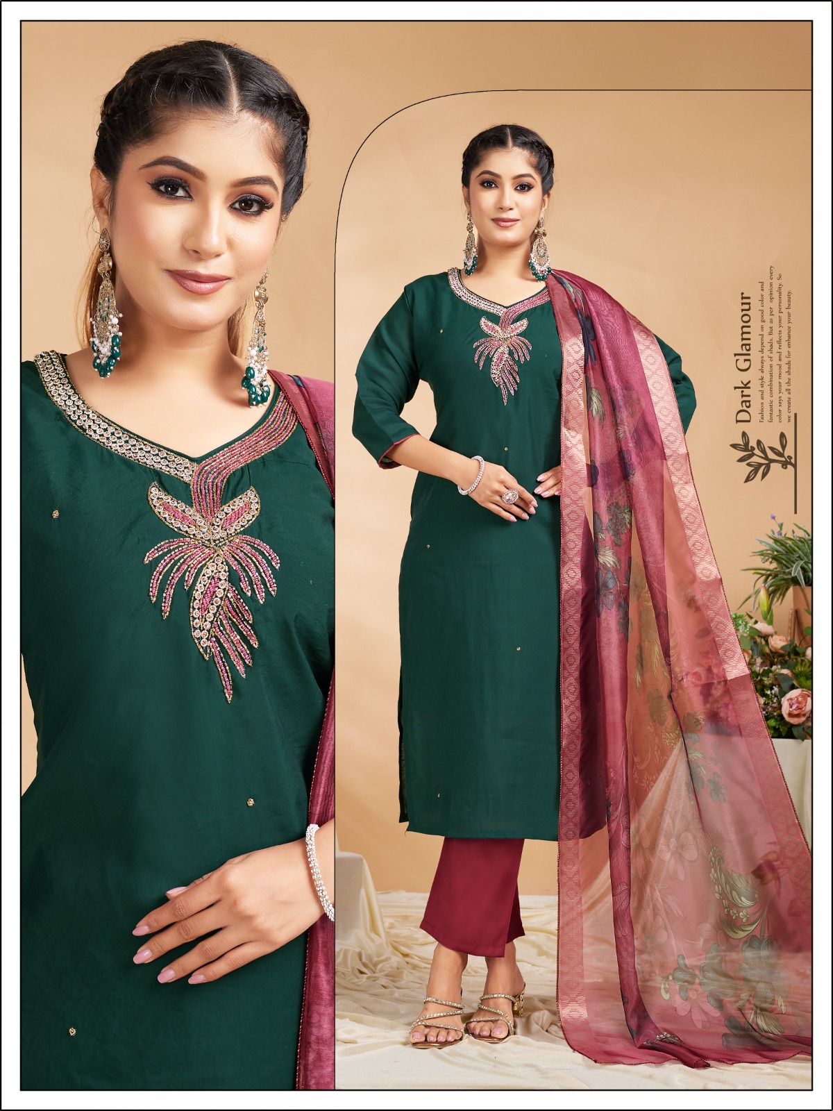 Js-373-1-Bottle Green