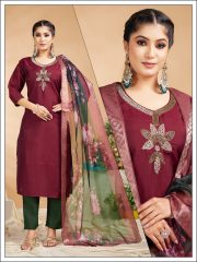 Maroon Mehndi