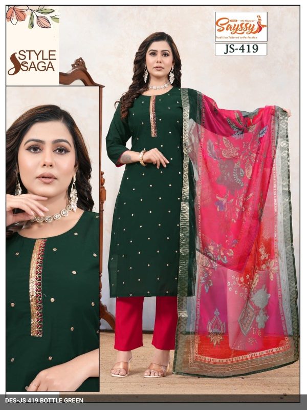 JS 419 Bottle Green