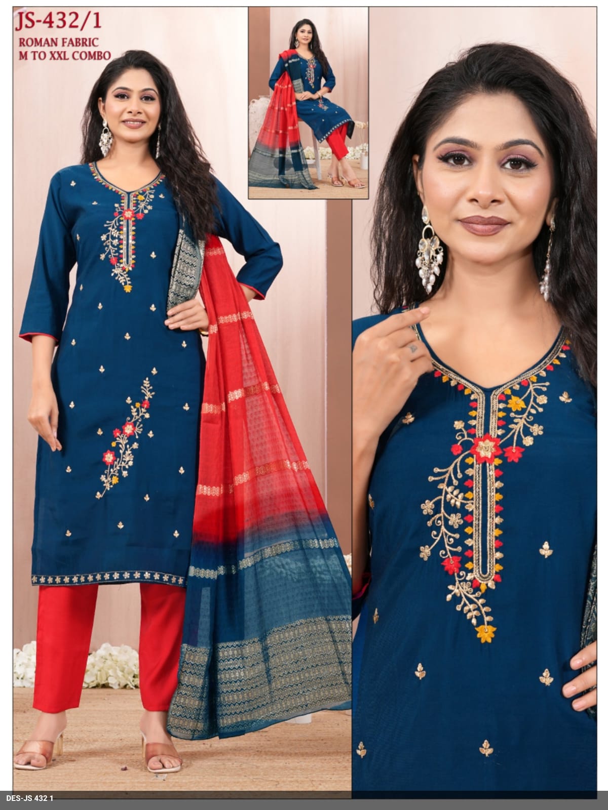 JS 432 1 Dark Blue