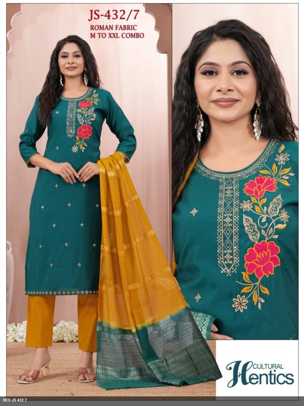 JS-432-4 Teal Green