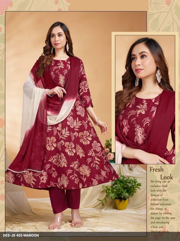 JS 455 Maroon