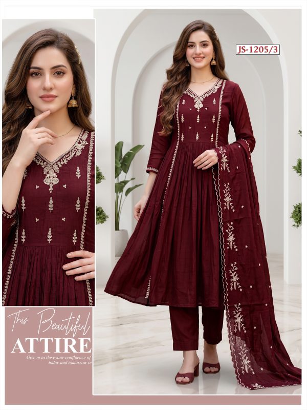 JS 1205 Maroon