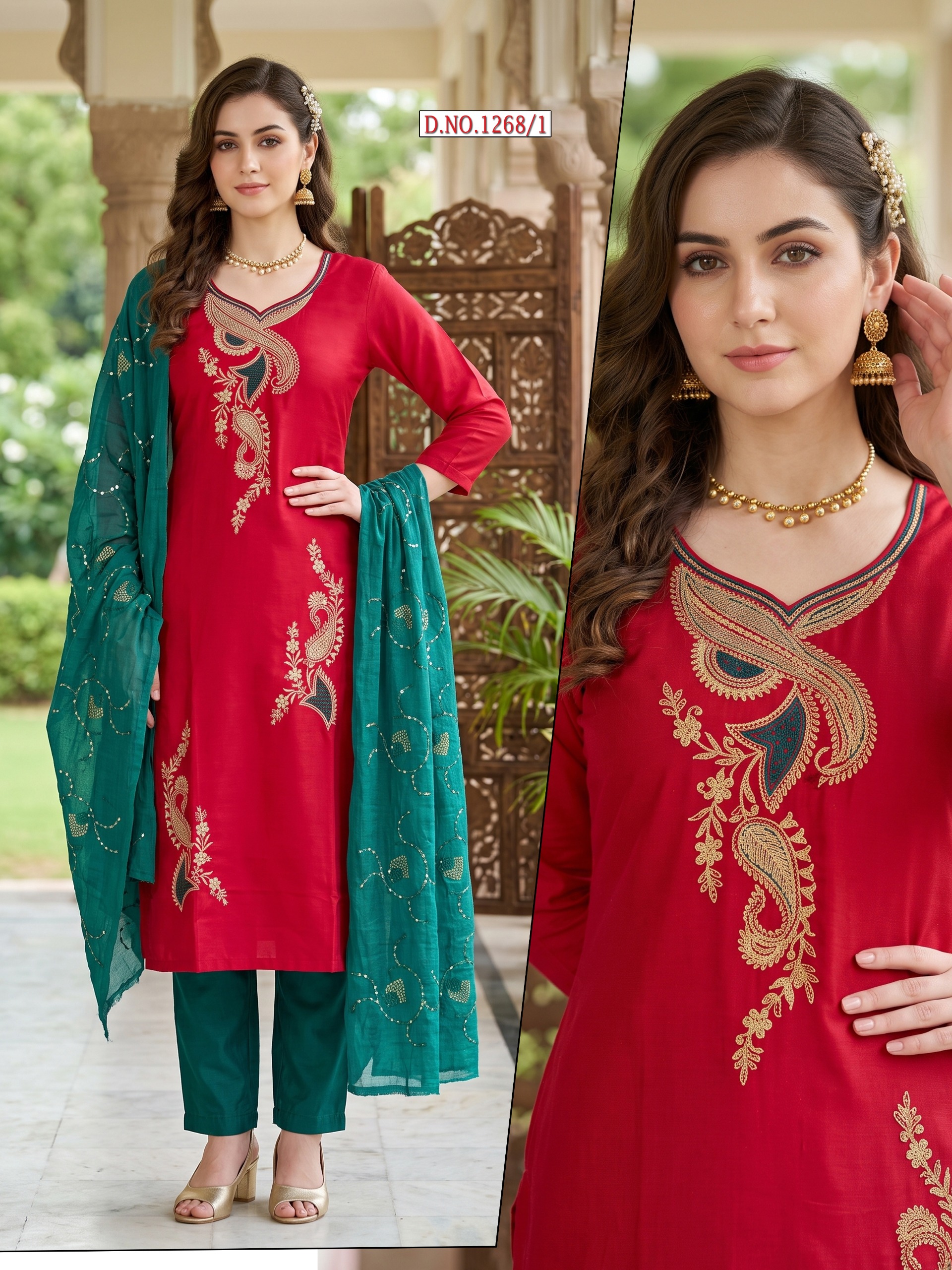 JS 1268 1 CHERRY RED